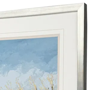 Cloudy Beach II - Framed Art