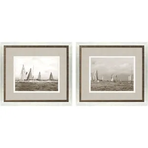 Regatta I S/2 - Framed Art