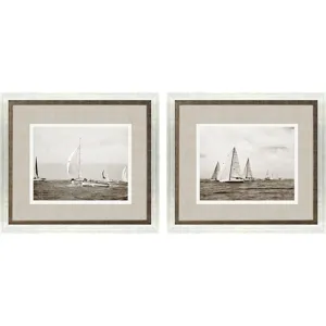Regatta II S/2 - Framed Art