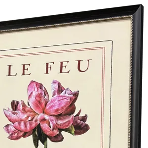 Le Fleur I S/2 Framed Art