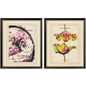 Le Fleur II S/2 Framed Art