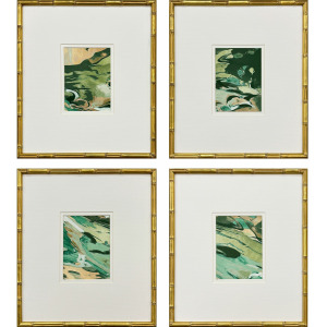 Verdant Fusion S/4 Framed Art
