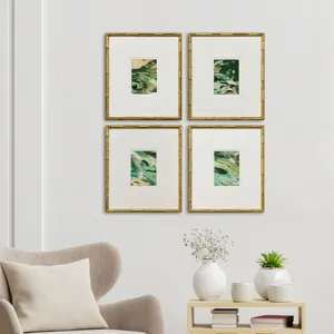 Verdant Fusion S/4 Framed Art