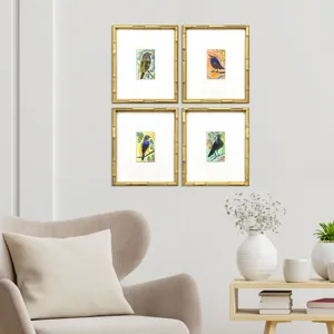 Sassy Birds S/4 Framed Art