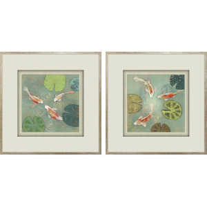 Floating Motion S/2 Framed Art