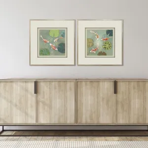 Floating Motion S/2 Framed Art
