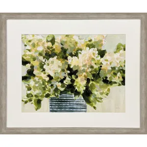 Hydrangeas in Vase Framed Art