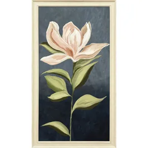 Pink Magnolia Flora I Framed Art