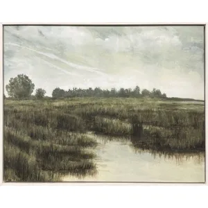 Overcast Inlet II Canvas