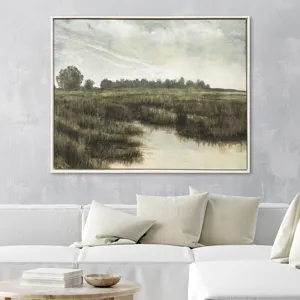 Overcast Inlet II Canvas