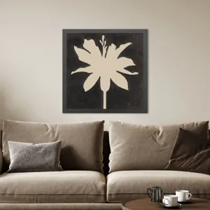 Floral Silhouettes I Framed Art