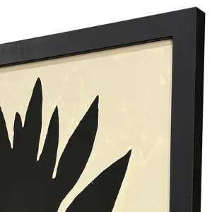 Floral Silhouettes II Framed Art