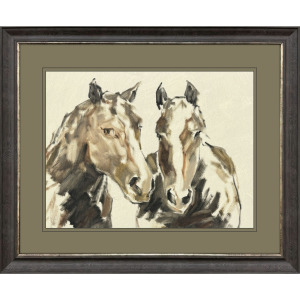 Equine Sketch Duo Framed Art