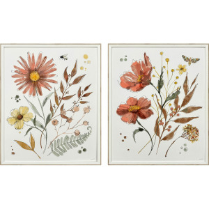 Full Bloom I S/2 Framed Art
