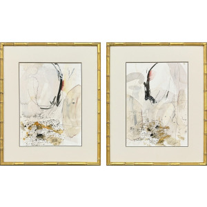 Sands and Sediments S/2 Framed Art