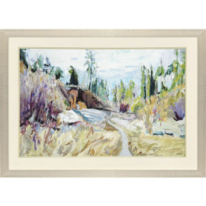 Beyond the Path Framed Art