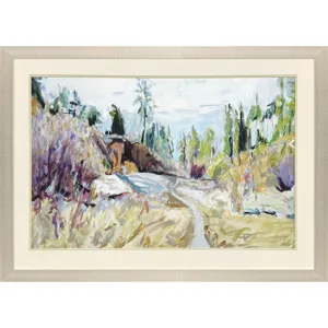 Beyond the Path Framed Art