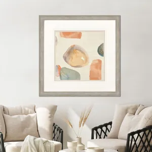 Wicker Terracotta II Framed Art