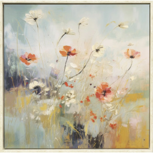 Blooms in the Meadow II Canvas