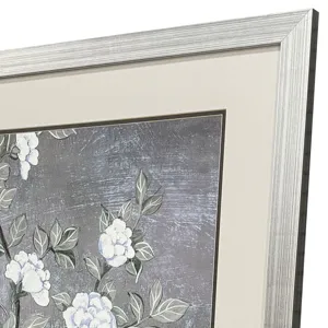 Birds and Blooms I Framed Art