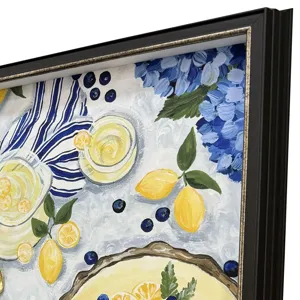 Summer Picnic S/2 Framed Art