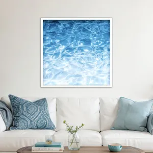Turquoise Ocean Framed Art