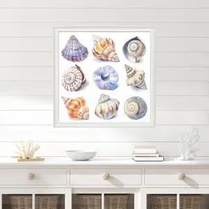 Shell Factory II Framed Art