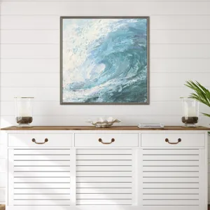 Summer Wave Framed Art
