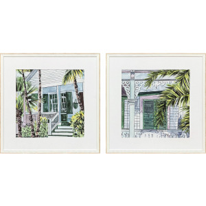 Palm House I S/2 Framed Art
