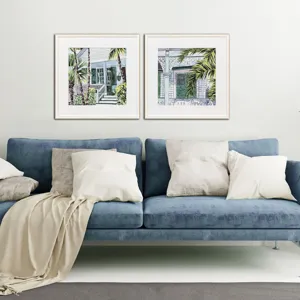 Palm House I S/2 Framed Art