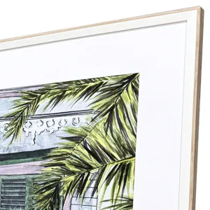Palm House I S/2 Framed Art