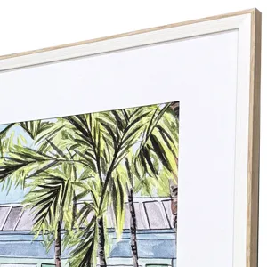 Palm House II S/2 Framed Art