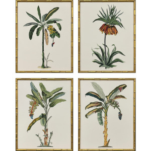 Contemporary Palm I S/4 Framed Art
