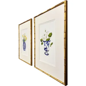 Blue and White II S/2 Framed Art