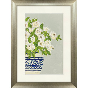 Floral Balance II Framed Art