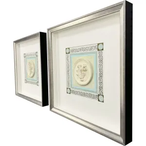 Coral Circles II S/2 Framed Art