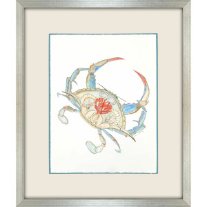 Crab Celebration I Framed Art
