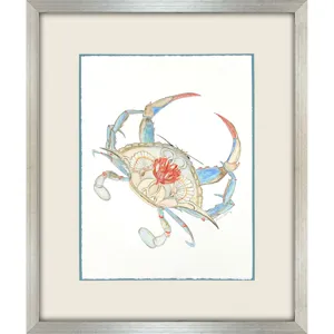 Crab Celebration I Framed Art