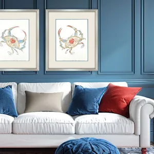 Crab Celebration II Framed Art