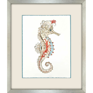 Seahorse Celebration I Framed Art