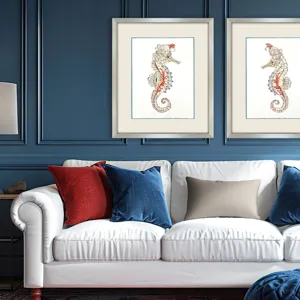 Seahorse Celebration I Framed Art