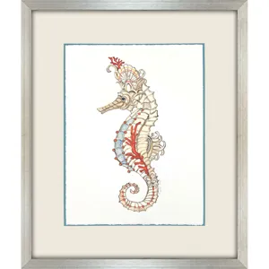 Seahorse Celebration II Framed Art