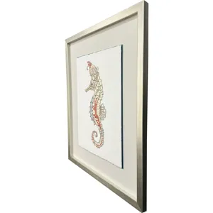 Seahorse Celebration II Framed Art