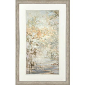 Illuminated Landscape II Framed Art