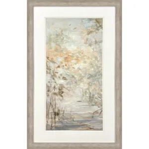 Illuminated Landscape II Framed Art