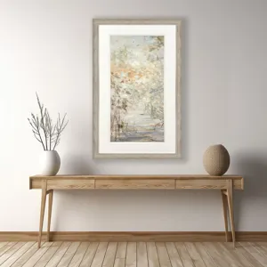 Illuminated Landscape II Framed Art