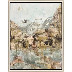Rocky Reflections Ascent Canvas