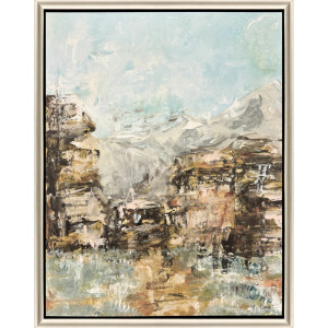 Rocky Reflections Journey Canvas