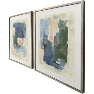 Palette Map I S/2 Framed Art
