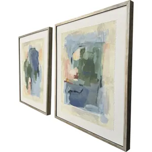 Palette Map II S/2 Framed Art